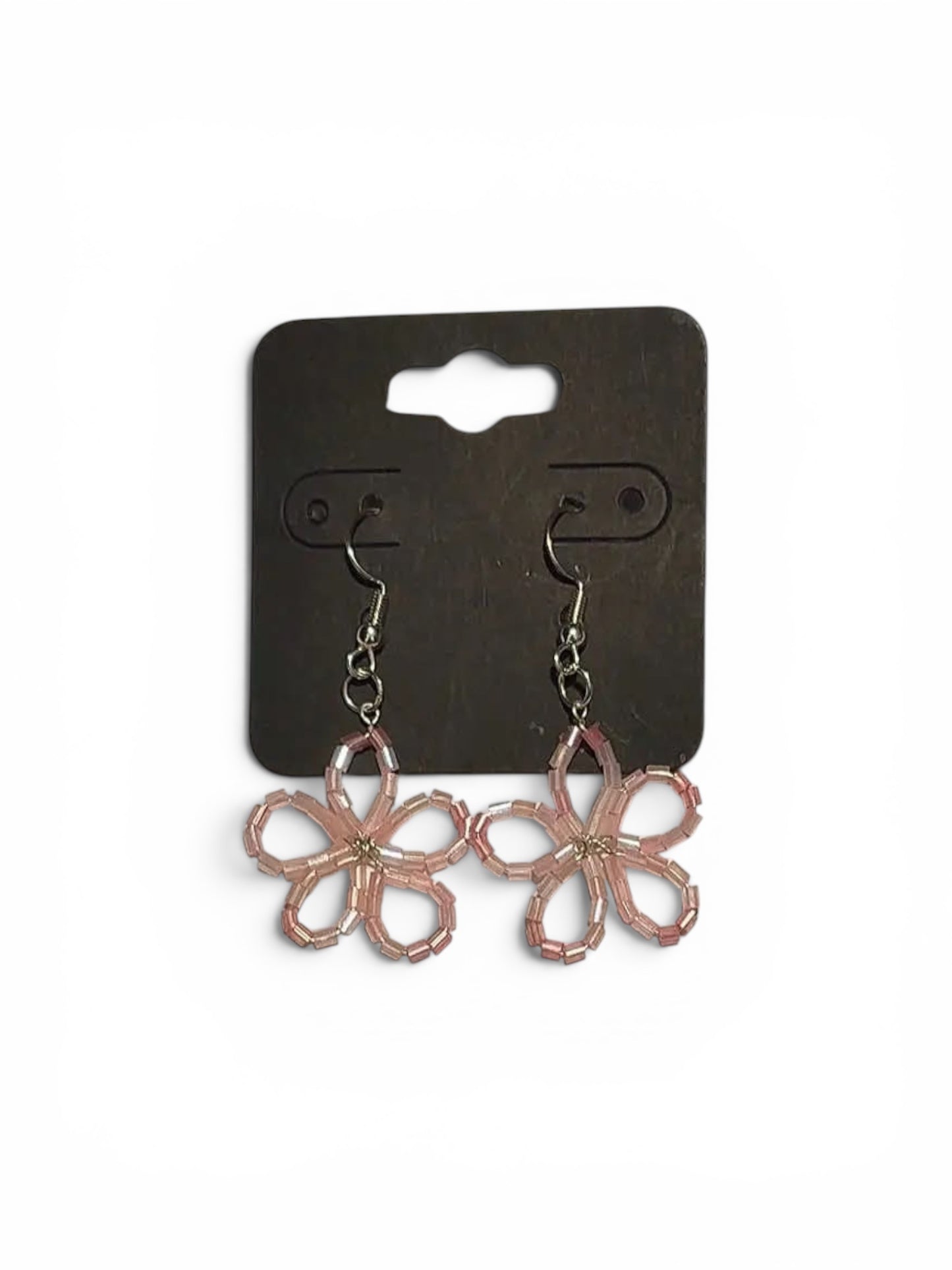 Handmade beaded Flower earrings