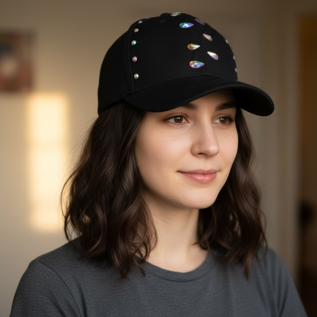 Hand-Painted Adjustable Cap